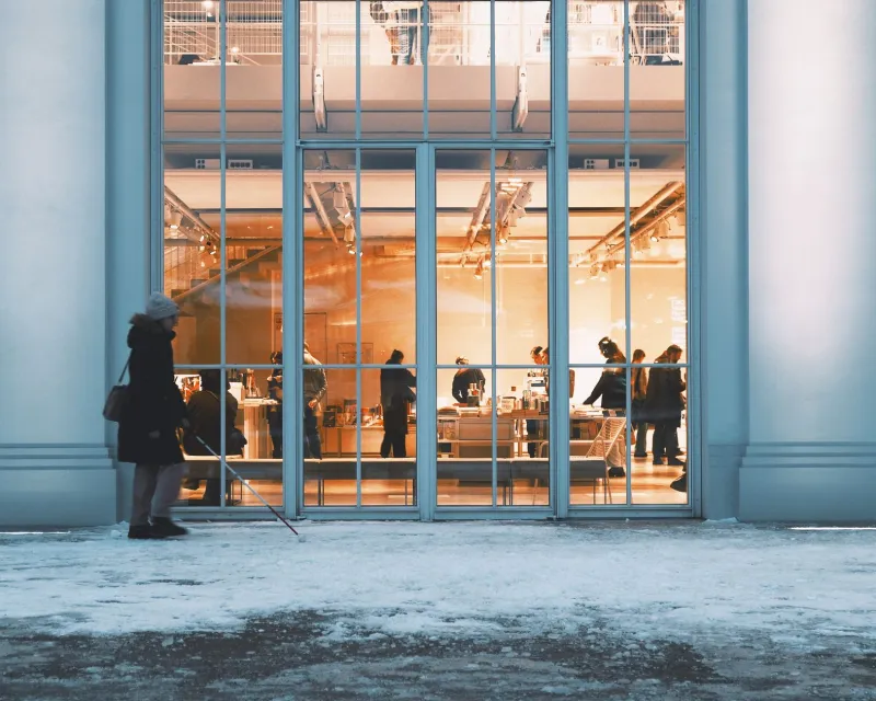 Grading America on Nonvisual Design: Three Everyday Venues, One Blind Reviewer, Zero Excuses